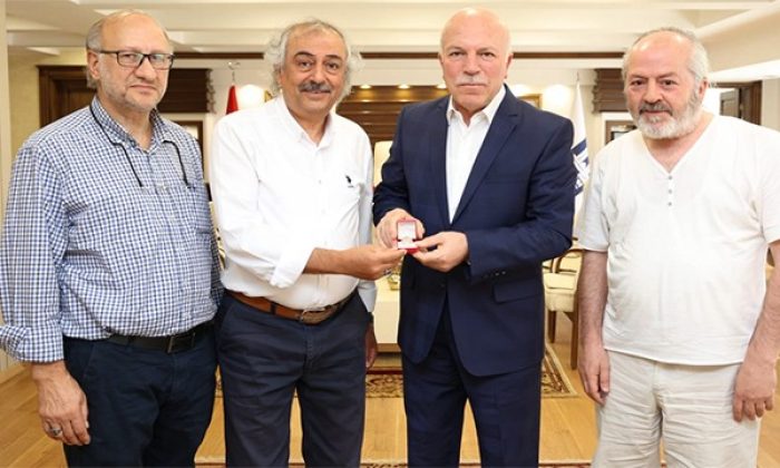Erzurum Tarih Derneği’nden Başkan Sekmen’e “tarih” teşekkürü ziyareti