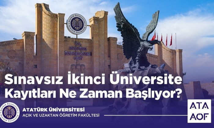 Sınavsız ikinci üniversite kayıtları devam ediyor
