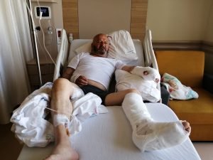 Ayının saldırısına uğrayan yaşlı adam tedavi altına alındı 3 AW699140 05