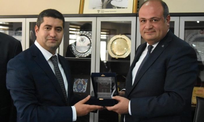 Nahçıvan Ekonomi Bakanı Aliyev ETSO’da