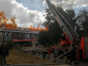 Atatürk Üniversitesi yemekhanesinde yangın 1 AW717210 01