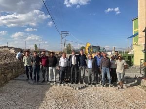 Digor’da köy içi yollar tek tek yapılıyor 1 AW718826 04