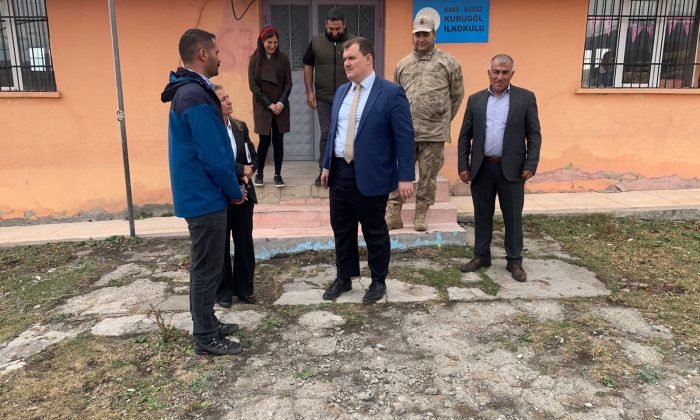 Susuz kaymakamı köylerde incelemede bulundu