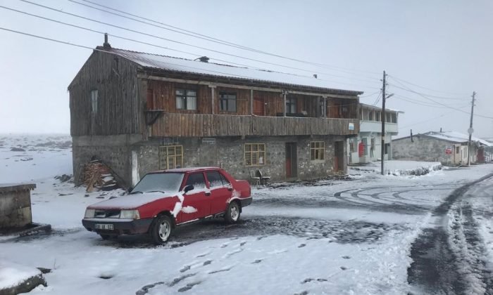 Bilbilan Yaylası kar altında