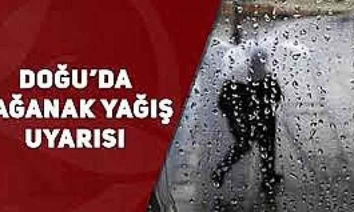 Kars’ta sağanak yağmur uyarısı