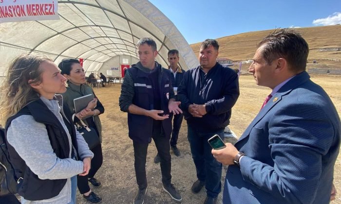 Deprem bölgesinde çalışmalar devam ediyor