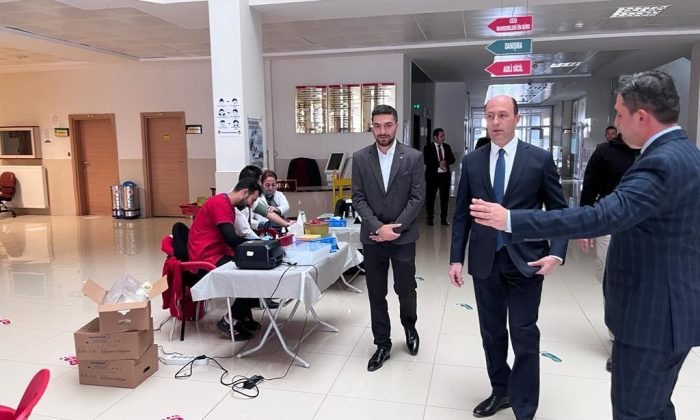 Kars Adliyesinde kan bağışı yapıldı