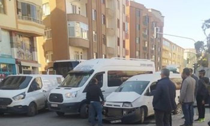 Iğdır’da Maddi Hasarlı Kaza
