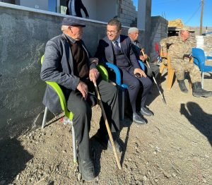 Kaymakam Daştan köy ziyaretlerini sürdürüyor 1 KAYMAKAM DAŞTAN
