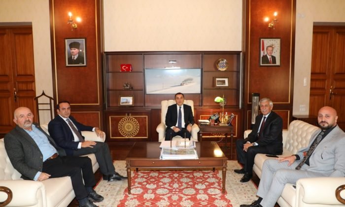 Vali Öksüz, Başkan Koç’u Ağırladı