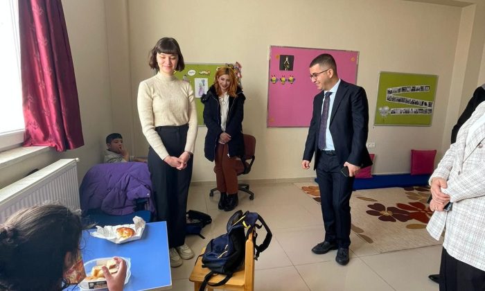 Kaymakam Daştan okul ziyaretlerini sürdürüyor