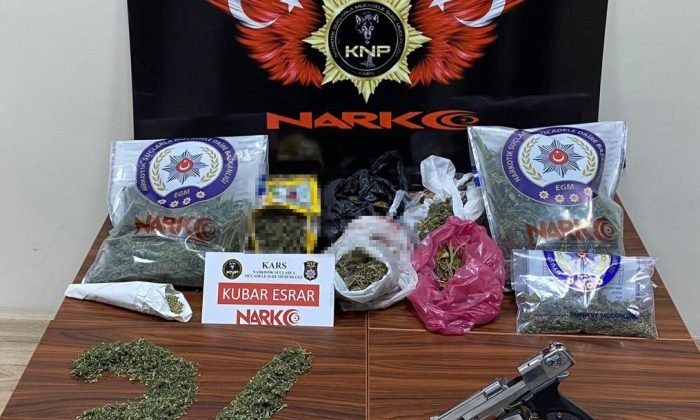 Kars’ta uyuşturucu operasyonu: 8 tutuklama
