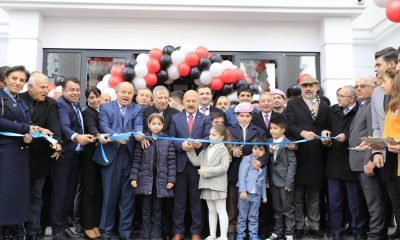 Mimarisiyle göz kamaştıran Ömer Çoktin Fen Lisesi açıldı