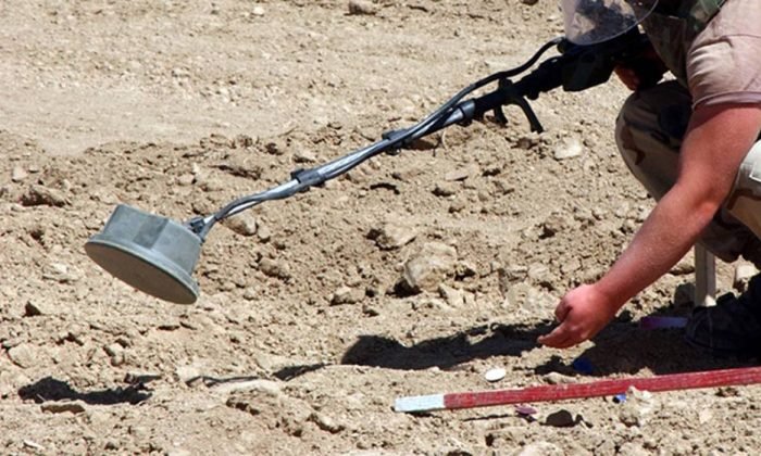 Kars’ta mayın patladı: 1 yaralı