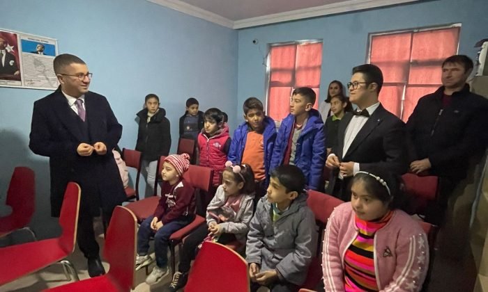 Kaymakam Daştan’tan özel öğrencilere anlamlı ziyaret
