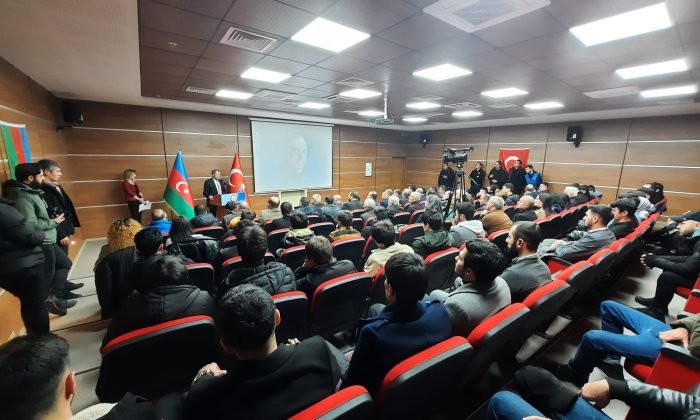 Azerbaycan’ın merhum Cumhurbaşkanı Aliyev Kars’ta anıldı