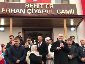 Bakan Soylu, Iğdır’da şehit asker adına yaptırılan cami ve Kur’an kursunun açılışını yaptı 4 AW779197 07