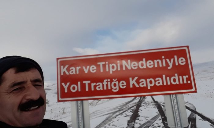 Selim-Göle Karayolu Ulaşıma Kapatıldı