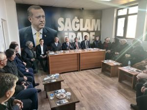 Kars Milletvekilleri Arslan ve Kılıç, Sarıkamış’ta ziyarette bulundu 3 AW785158 01
