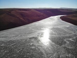 Kars’ta Sibirya Soğukları Baraj Dondurdu 1 AW793793 05