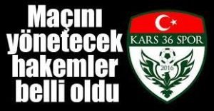 Kars 36 Spor, Arhavi karşılaşmasını Perihan İlçektey yönetecek 1 indir