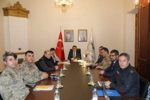Sarıkamış şehitleri etkinliği güvenlik toplantısı yapıldı 1 AW796195 01
