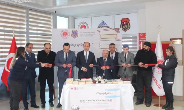 Ceza infaz kurumları için kitap bağış kampanyası başlatıldı