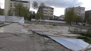 Iğdır'da kar ve fırtına etkili oluyor 1 AW859847 02