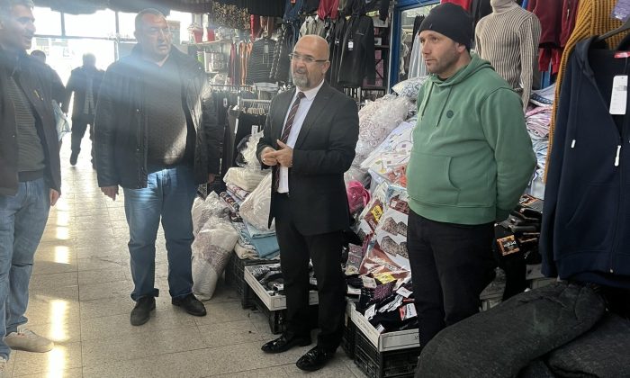 Başkan Coşkun Altun, esnafın sorunlarını dinledi