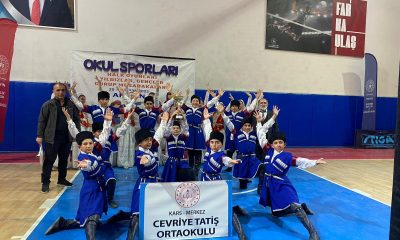 Kars Cevriye Tatiş Ortaokulu 1’inci oldu