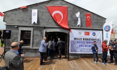 Kars’ta Millet Kıraathanesi açıldı