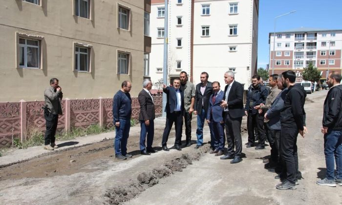 Vali Türker Öksüz belediye çalışmalarını inceledi