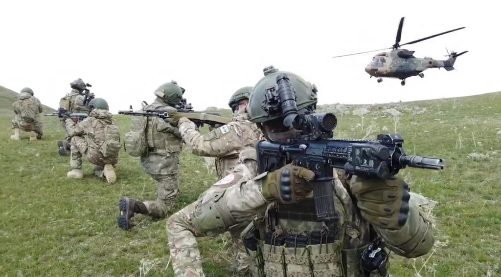 Kars’ta Haydar Aliyev Tatbikatı devam ediyor 1 AW887617 01
