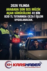 Yüksek Sesli Araç Müziğine 2026’da Rekor Ceza