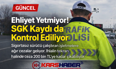 Trafik Denetimlerinde Yeni Dönem Ehliyet Yetmiyor