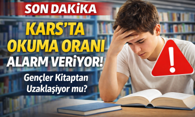 Kars’ta Okuma Oranı Alarm Veriyor! Gençler Kitaptan Uzaklaşıyor mu?