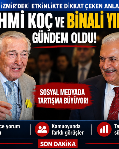 Rahmi Koç ve Binali Yıldırım Görüntüleri Gündem Yarattı