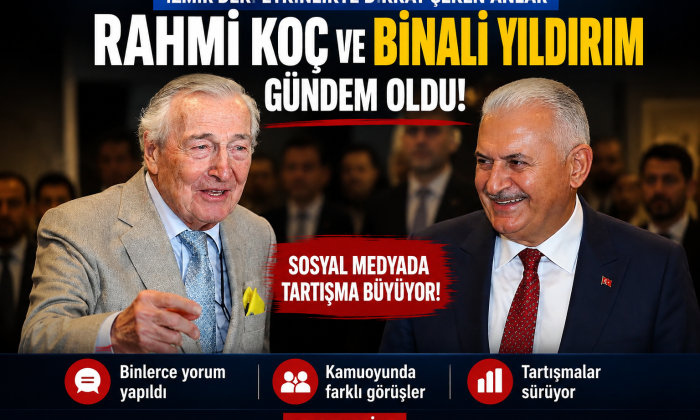 Rahmi Koç ve Binali Yıldırım Görüntüleri Gündem Yarattı