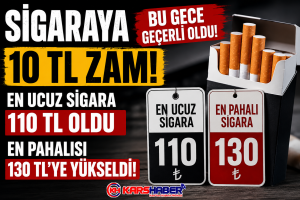 Sigara Fiyatlarına Zam En Ucuz Sigara 110 TL 1 Sigara fiyatlarına büyük zam!