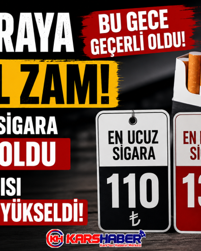 Sigara Fiyatlarına Zam En Ucuz Sigara 110 TL