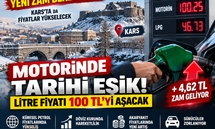 Motorinde Zam 4,62 TL Zam Geliyor, Litre Fiyatı 100 TL’yi Aşacak