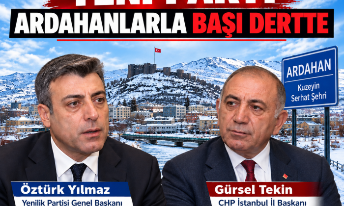 YENİ PARTİ’DE İKİ KRİTİK CEPHE: GÜRSEL TEKİN VE ÖZTÜRK YILMAZ GÜNDEMİ