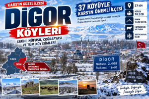 Kars Digor Köyleri: Digor’a Bağlı 37 Köyün Tam Listesi 1 Kars Digor köyleri